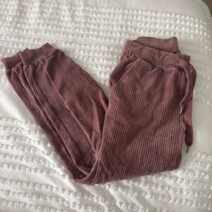 Zella Plush Corduroy Ribbed Jogger